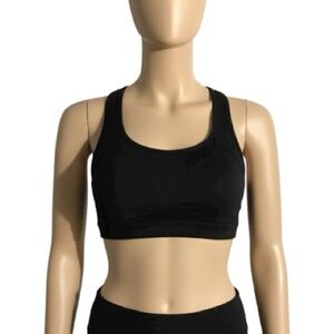 EUC Athleta Bra,Sports Bra, Performance wear, Sz XS, Strappy, Razorback, neutral